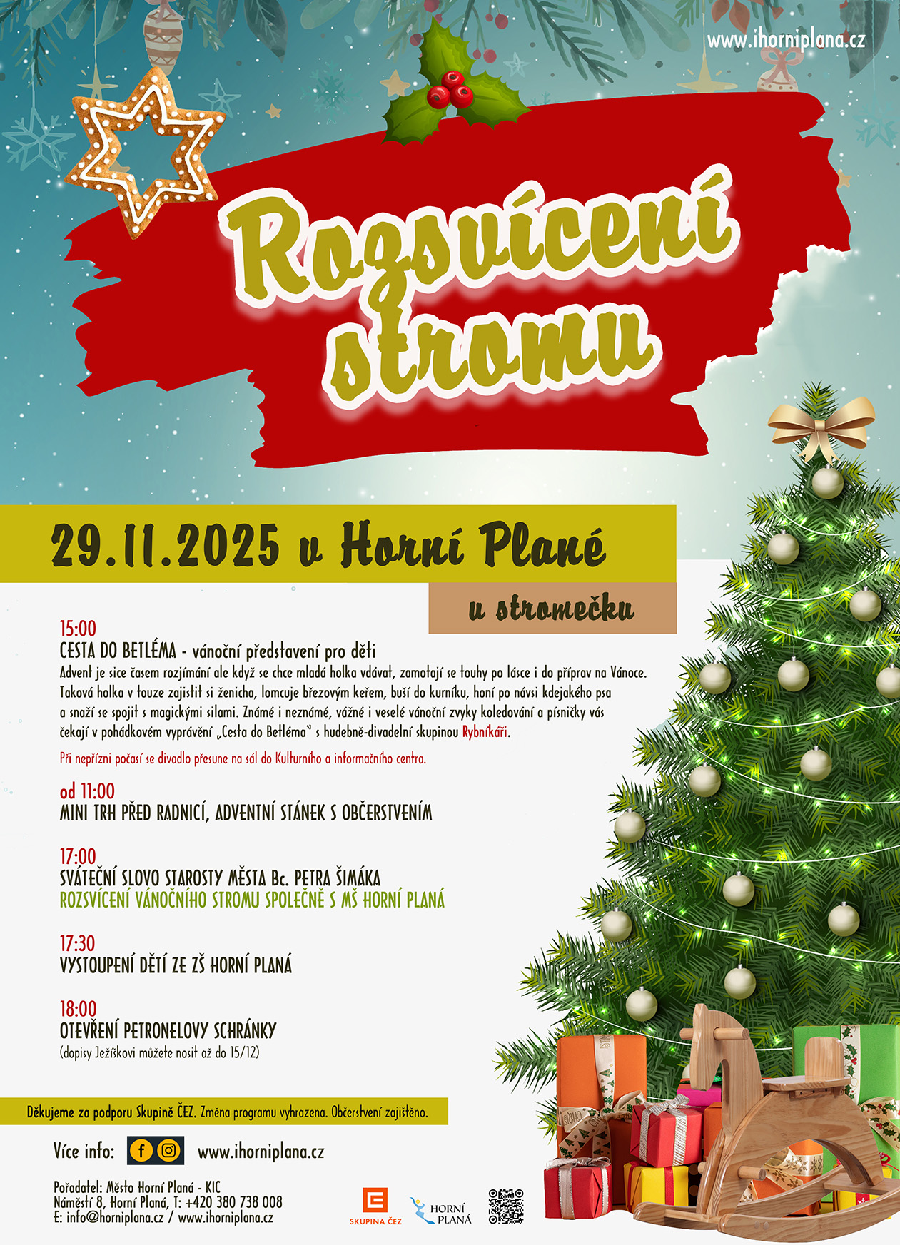 Přednáška JV - Horní Planá